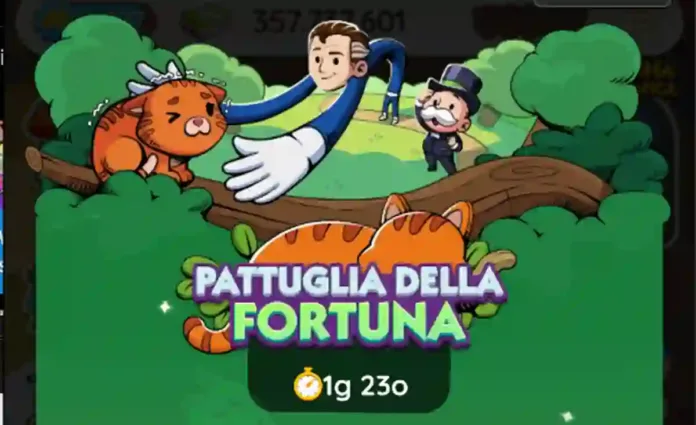 Evento Pattuglia Della Fortuna Monopoly Go (Elenco dei Premi)